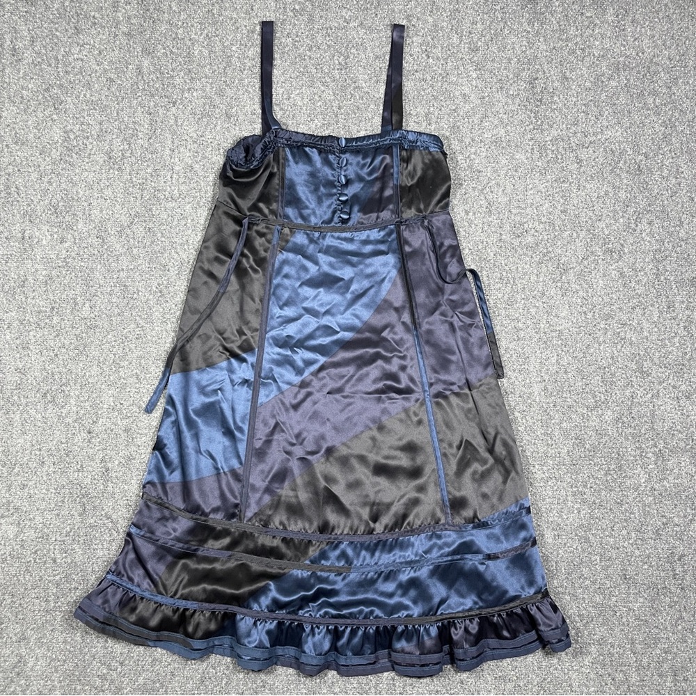 Marc By Marc Jacobs 100% Silk Dress Blue Size 4